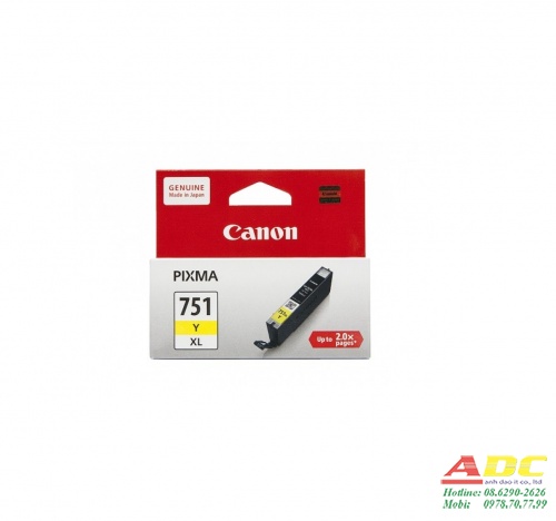 Mực in Canon CLI 751XL Yellow Ink Tank (CLI-751XLY)